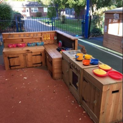 Reception Outdoor Learning Area